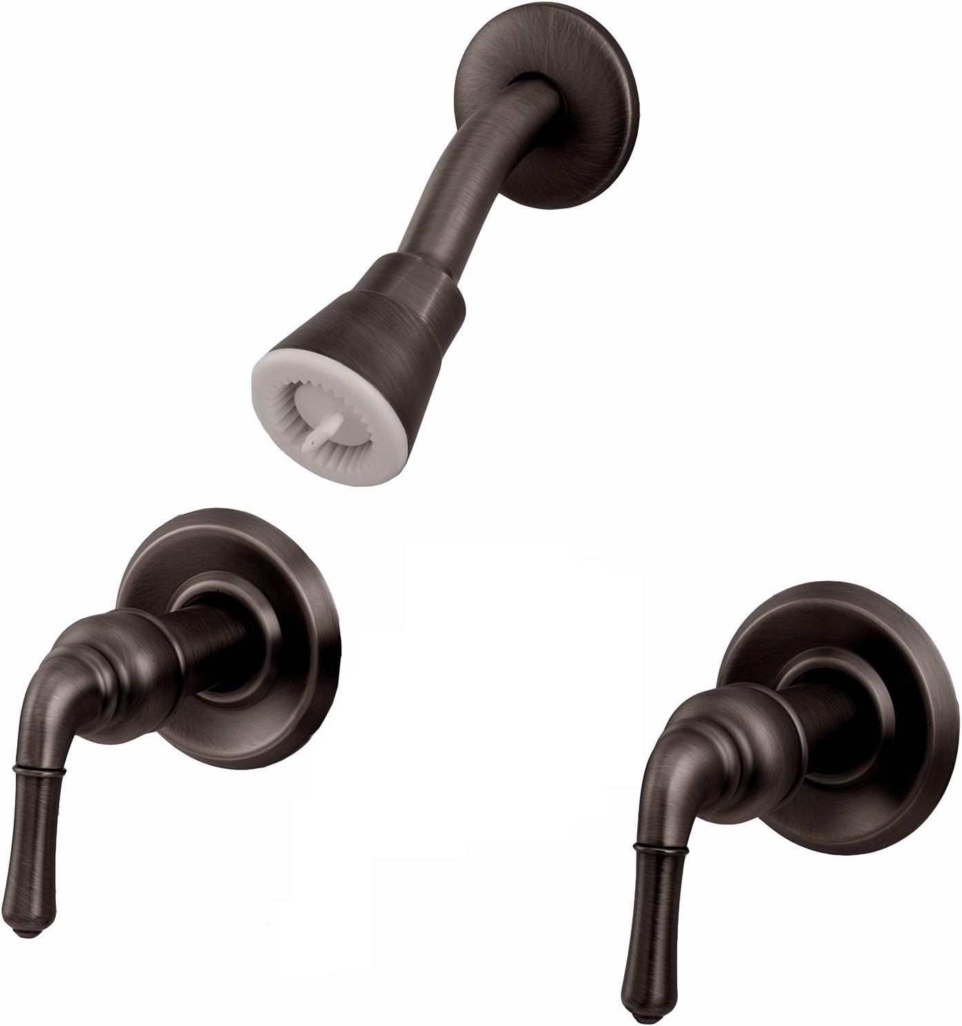 Shower Faucet, Oil Rubbed Bronze Finish, Washerless - by Plumb USA