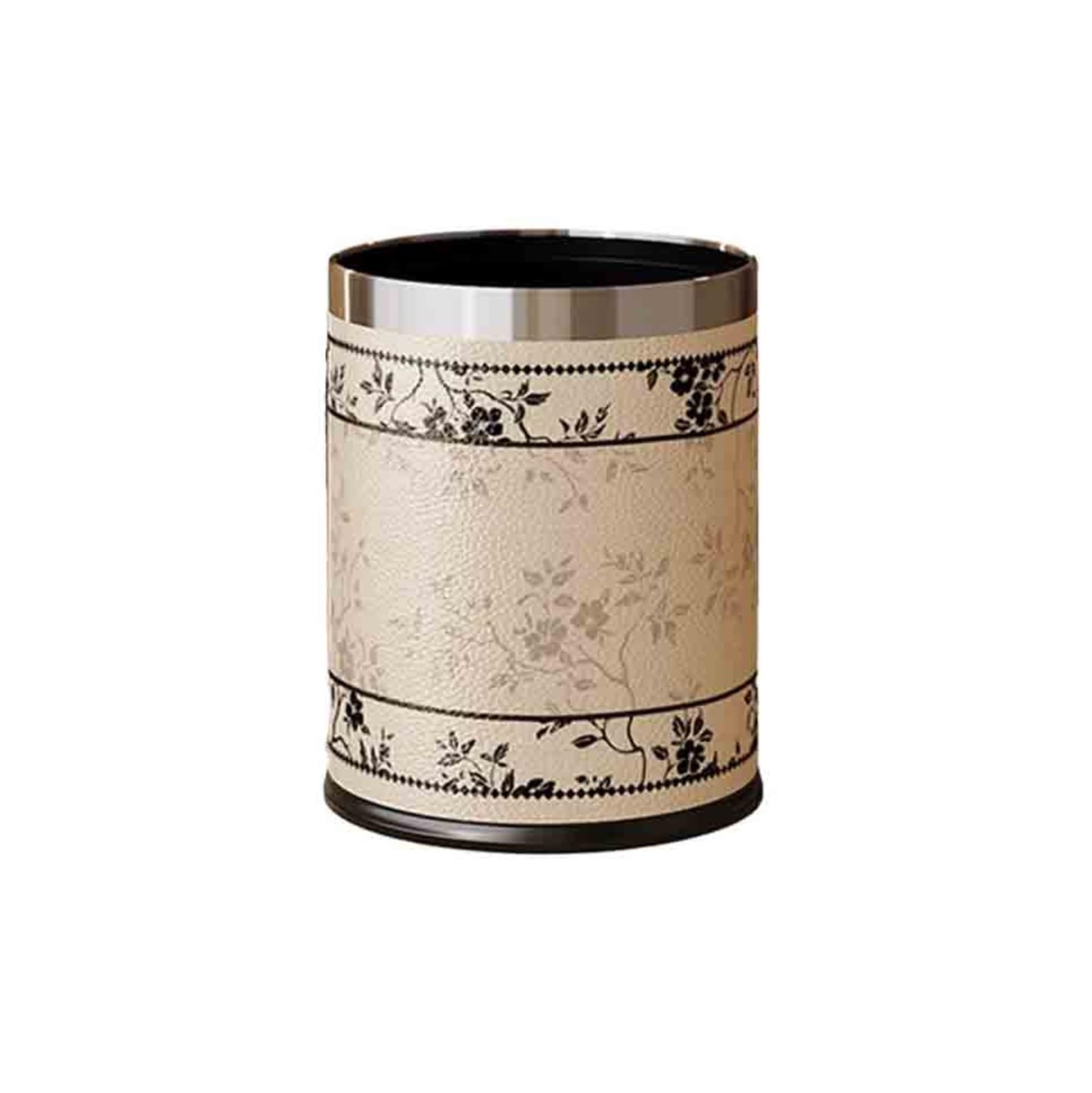Dustbin Large Capacity Living Room Trash Can With Lid Kitchen Style Light Luxury High End