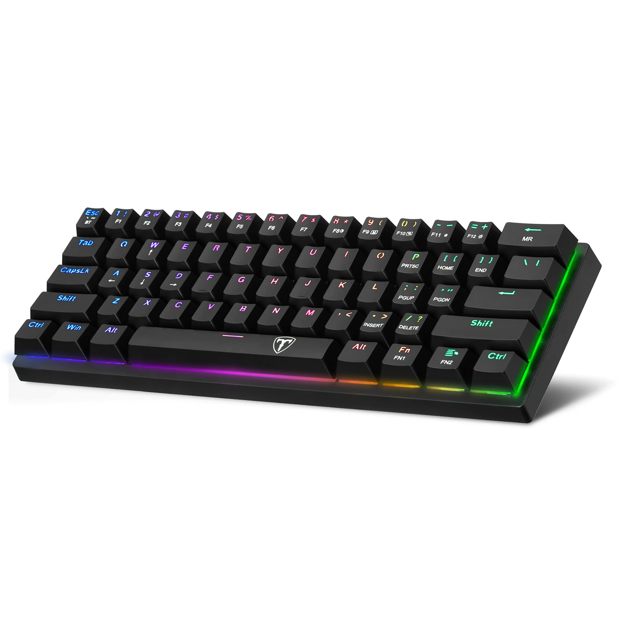 Buy PICTEK 60 Mechanical Keyboard Wireless, RGB Backlit Rechargeable