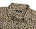 AVANZADA Men's Short Sleeve Shirts 3D Leopard Print Button Down Casual Tropical Shirts for Men Beach Hawaiian Aloha Shirt(print1-M)