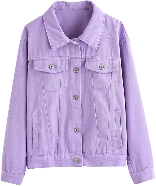 Denim Jacket White Jean Jackets Coat 