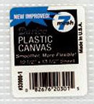 Darice #7 Mesh Plastic Canvas - Clear - 10.5 x 13.5