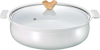 カクセー IH対応 セラミックコーティング 卓上鍋 28cm グレー coronto コロント CT-26