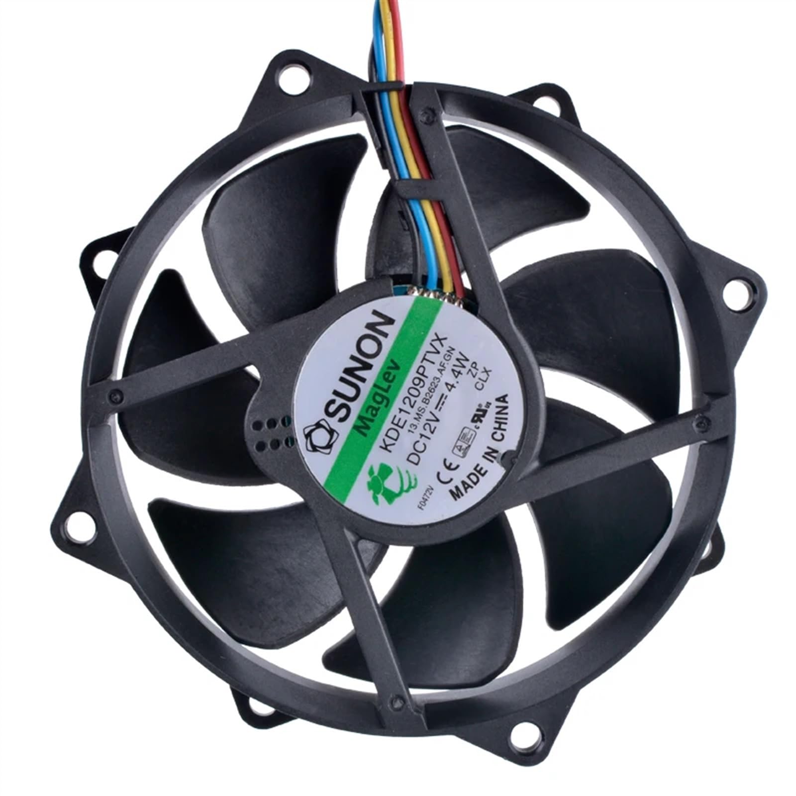 KDE1209PTVX 9025 8025 9225 12V 4,4 W Płyta główna komputera 4-pinowy procesor PWM Cichy wentylator chłodzący o dużej objętości
