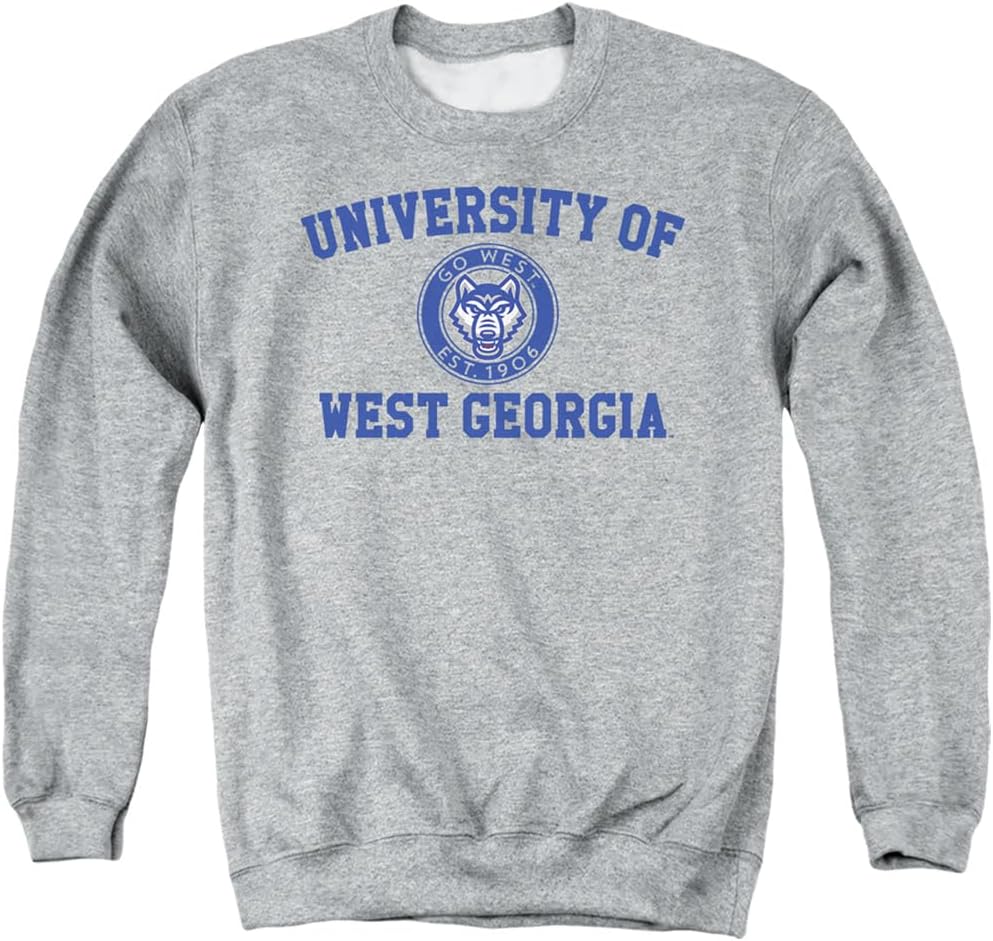 University of West Georgia Official Circle Logo Unisex Adult Crewneck Sweatshirt