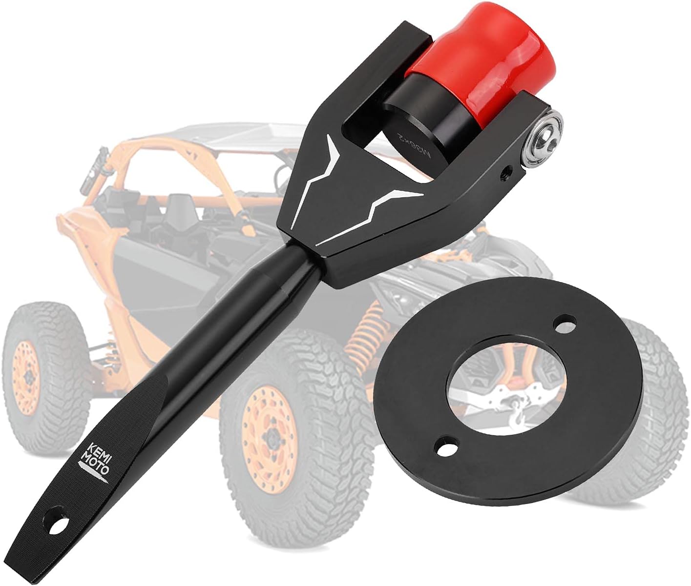 X3 Belt Changing Tool Compatible with Can am Maverick X3 Max Turbo R RR 2017 2018 2019 2020 2021,2022 Clutch Removal Kit Fits 64"/72" Wheel Base Width- Black