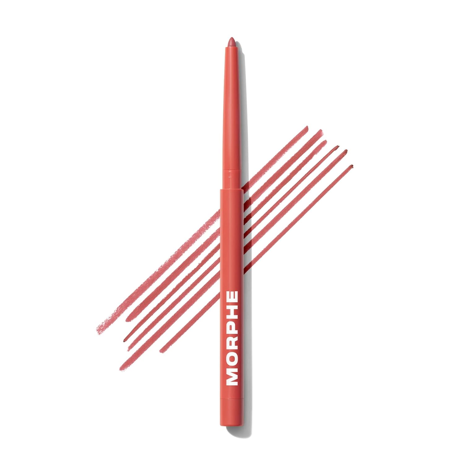 MORPHE Soulmatte Gel Lip Liner - Creamy Lip Pencil with a Matte Formula - Precision Contour Pencil with Sweet Almond & Tea Seed Oil for Long-Lasting Definition - Dearest (0.007 oz)