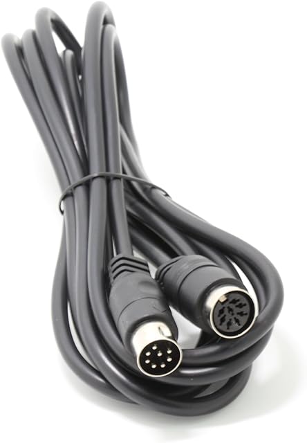 Ancable 9ft/3M Extension Speaker Cable for Bang & Olufsen B&O Powerlink MK2 BeoLab and KENWOOD & Alpine M-Bus CD Changer, DIN 8 Pin Male-Female