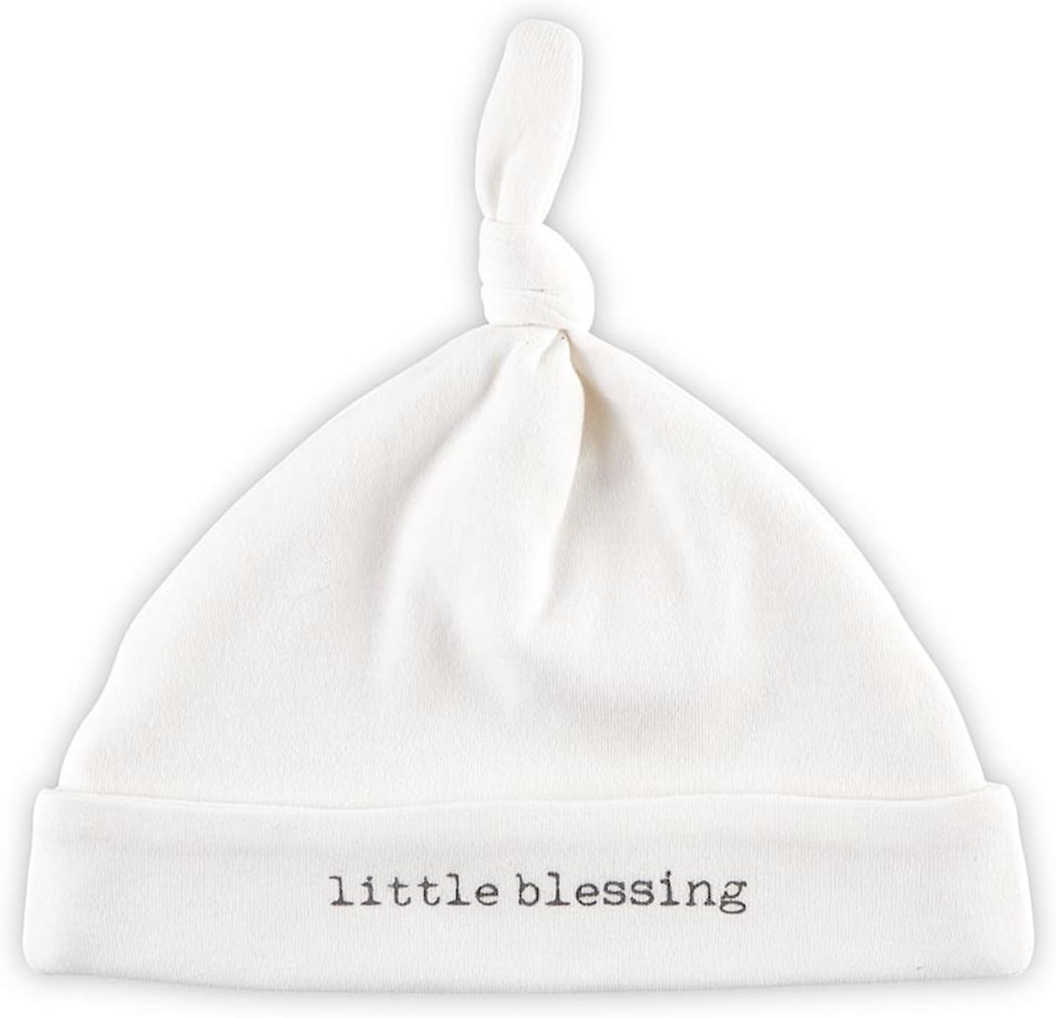 Stephan Baby Beanie Knotted Hat Soft Bamboo-Cotten Stretch Infant Layette Cap, 0-6 Month