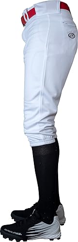 Miniatura 4 de Rawlings PRO 150 Series GamePractice Baseball Pant Youth Solid Color Knicker Fit