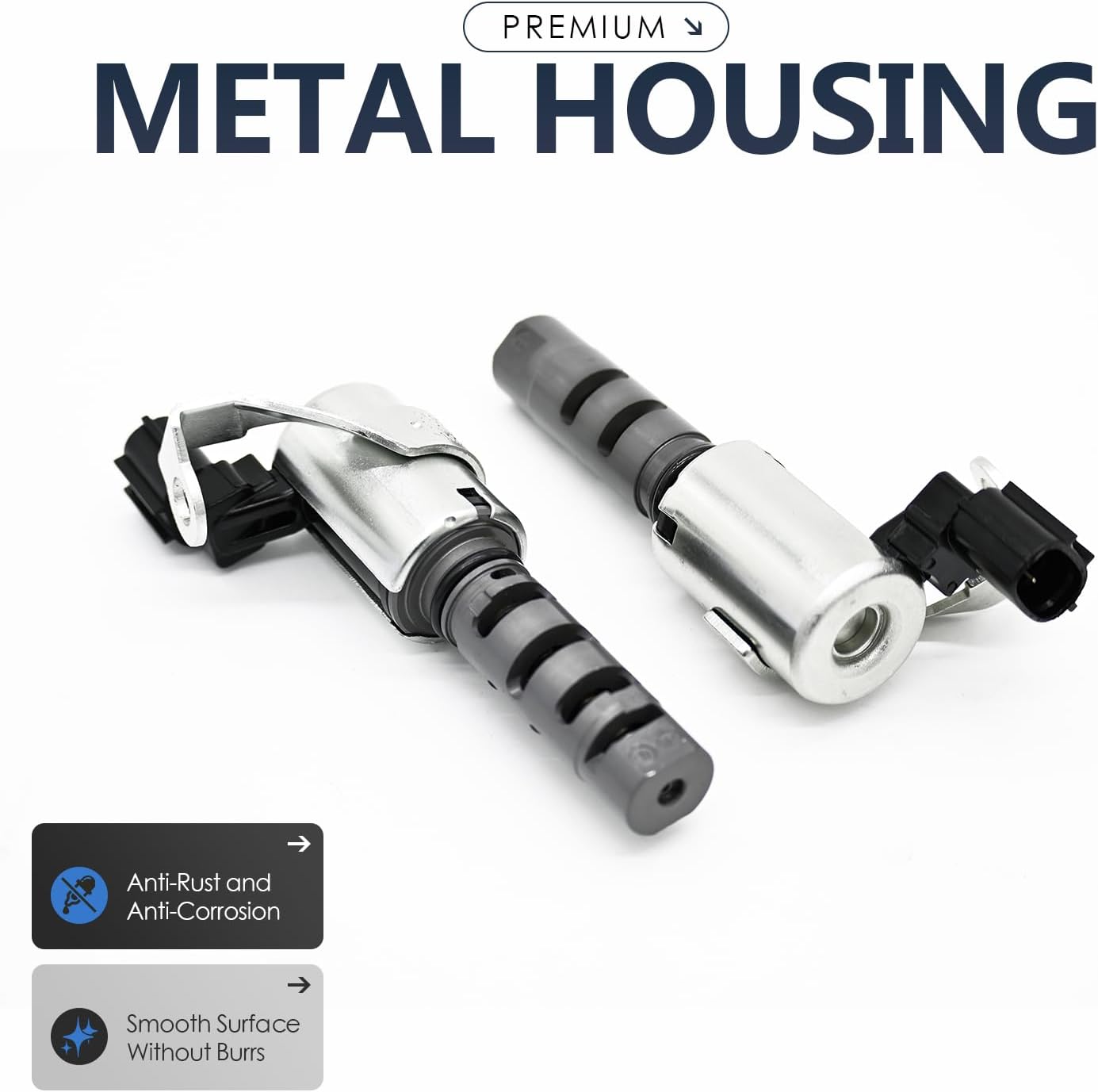 Intake & Exhaust Engine Variable Valve Timing VVT Solenoid Camshaft Position Actuator Fit for Toyota 4Runner 03-09 Fj Cruiser 07-09 Tacoma 05-15 Tundra 05-11 V6 4.0L Replaces 1533031010 1534031010