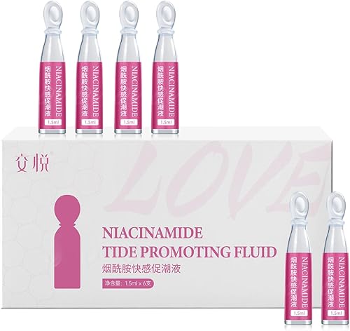 Intense Niacinamide Pleasure Liquid & Female Arousal Gel - AMPOULE Gel de excitación de suero de gel estimulante del clítoris, lubricante personal