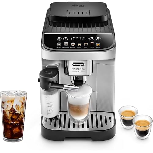 De'Longhi Magnifica Evo Espresso Machine with Automatic Frother, 7 Recipes, ECAM29084SB (Renewed)