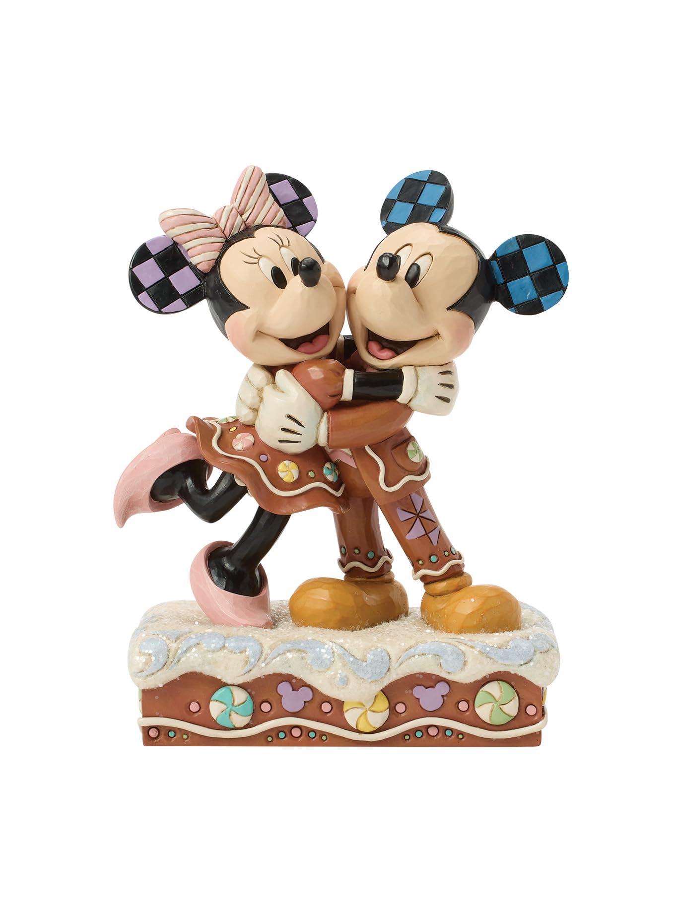 Disney Traditions Mickey And Minnie Gingerbread Figurine — image 1