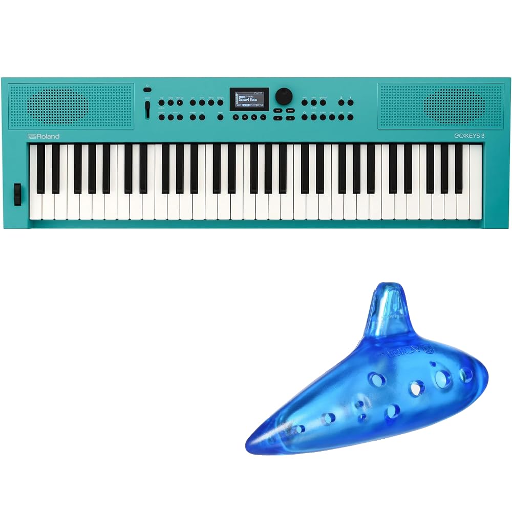 Amazon | ローランド キーボード GO:KEYS 3 GOKEYS3-TQ ターコイズ 