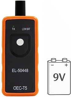 ‌2026 Edition EL-50448 with 9V Battery Clear the Tire Pressure Malfunction Light for GM TPMS Tool TPMS Relearn & Reset Tool, TPMS Activation Tool for Buick for Chevy for Cadillac Series Vehicles‌