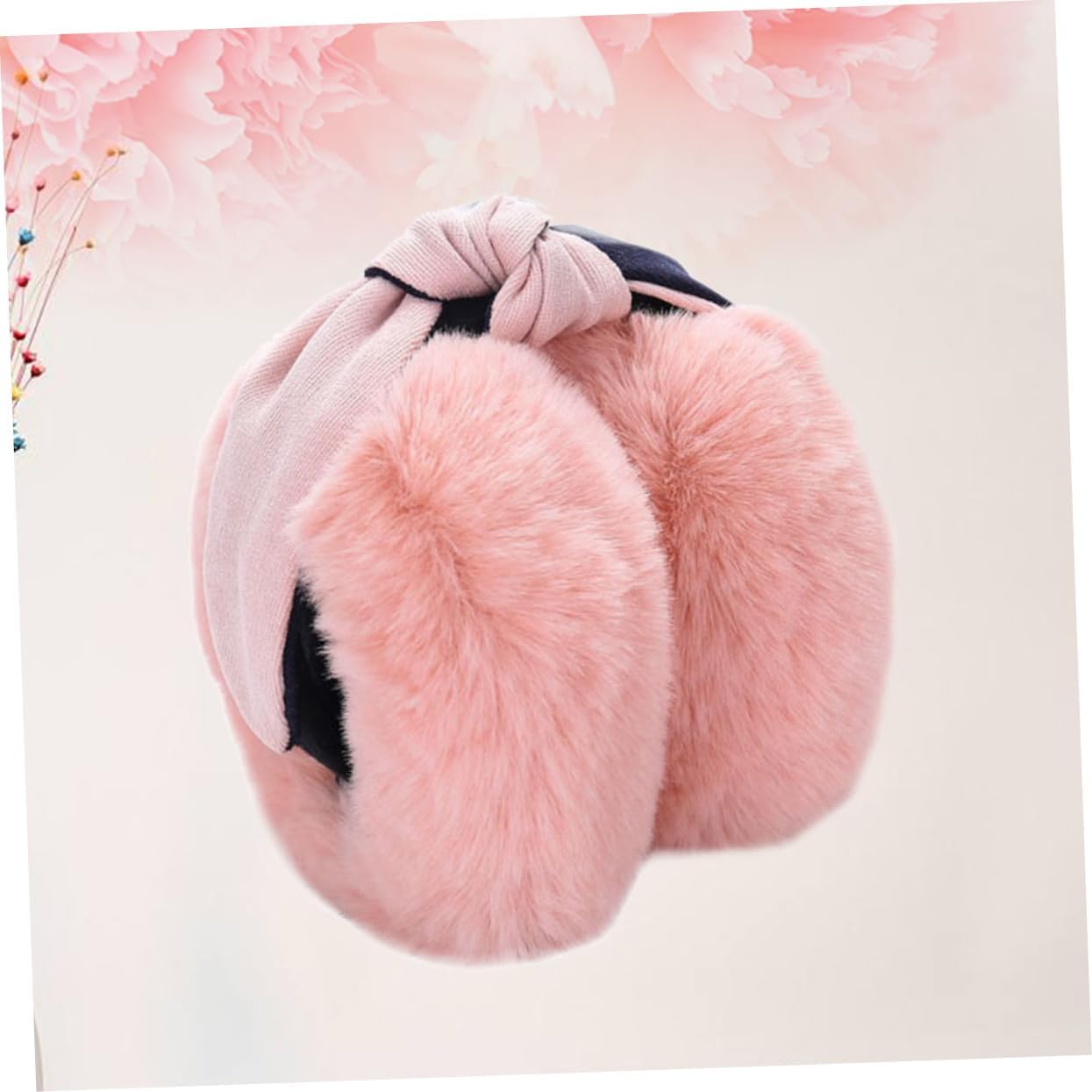 Healifty 2pcs Winter ear muffs winter ear covers Folding ear muffs ear warmers Warm earmuffs foldable Headband