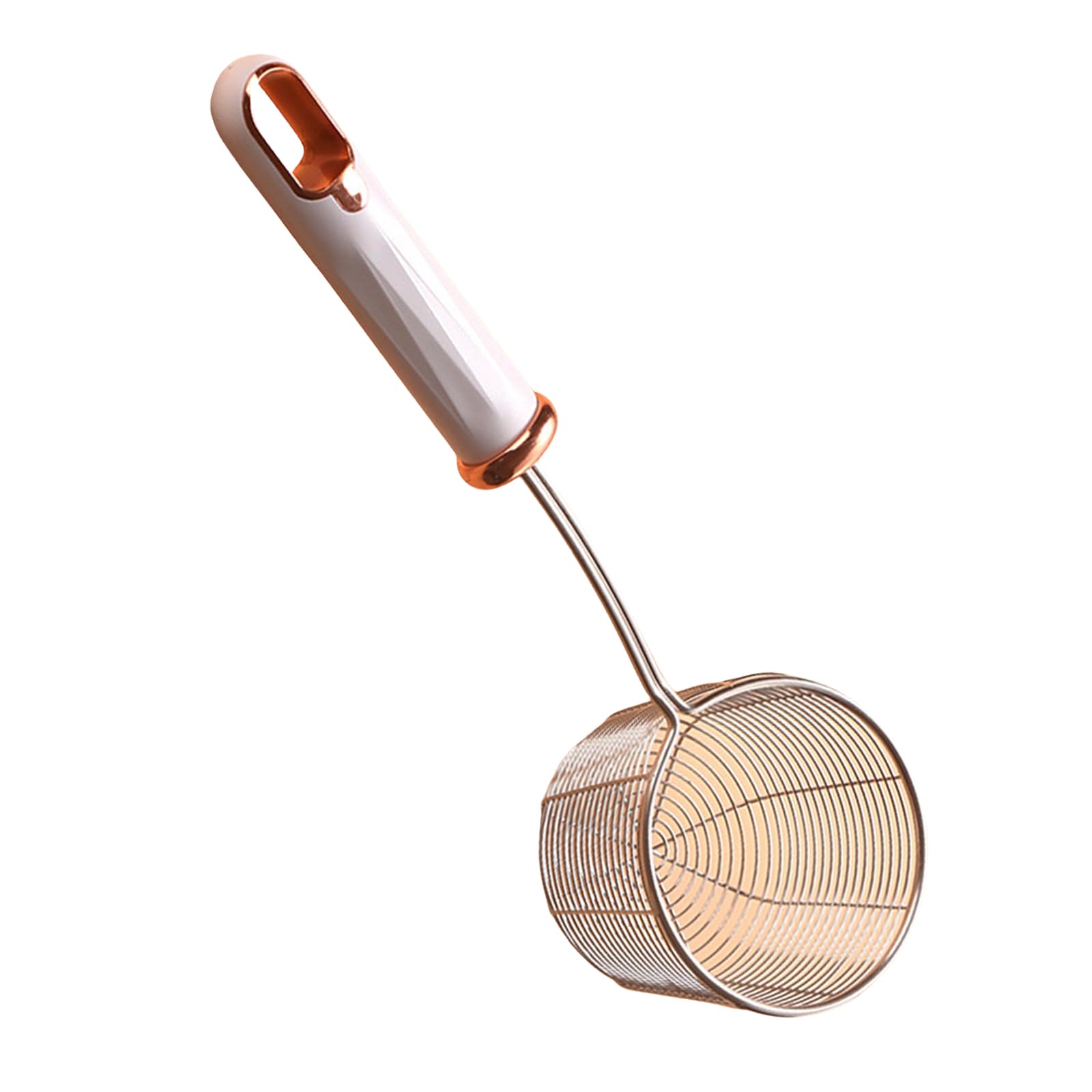 Xinsheinelry Stainless Steel Long Handle Colander Skimmer Thickened Deepening Strainer Spoon Kitchen Accessories Frying Tool Cooking Tool
