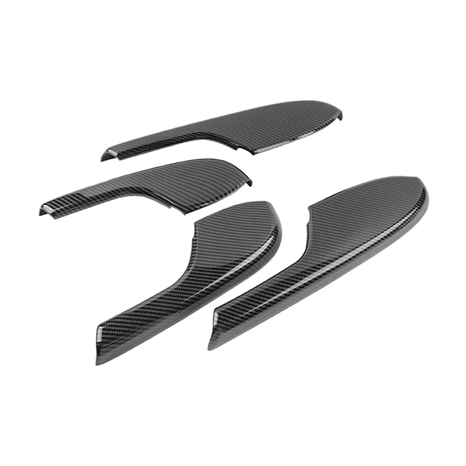 Car Interior Sticker for 2016-2021 for 10th for Civic Sedan Hatchback Type-R Door Armrest Protective Decorative Cover