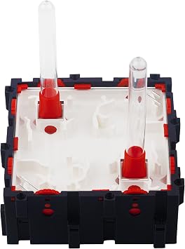 - 3D Modular Anthills - QBIK QuaDra Model - 12.78x12.78x5 cm- Ant Colonies - Terrarium - Cave