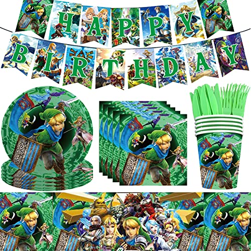 Camouflage Geburtstagsparty Dekoration Set – Inkl. Tischdecke, Teller, Becher, Ballons, Hintergrund