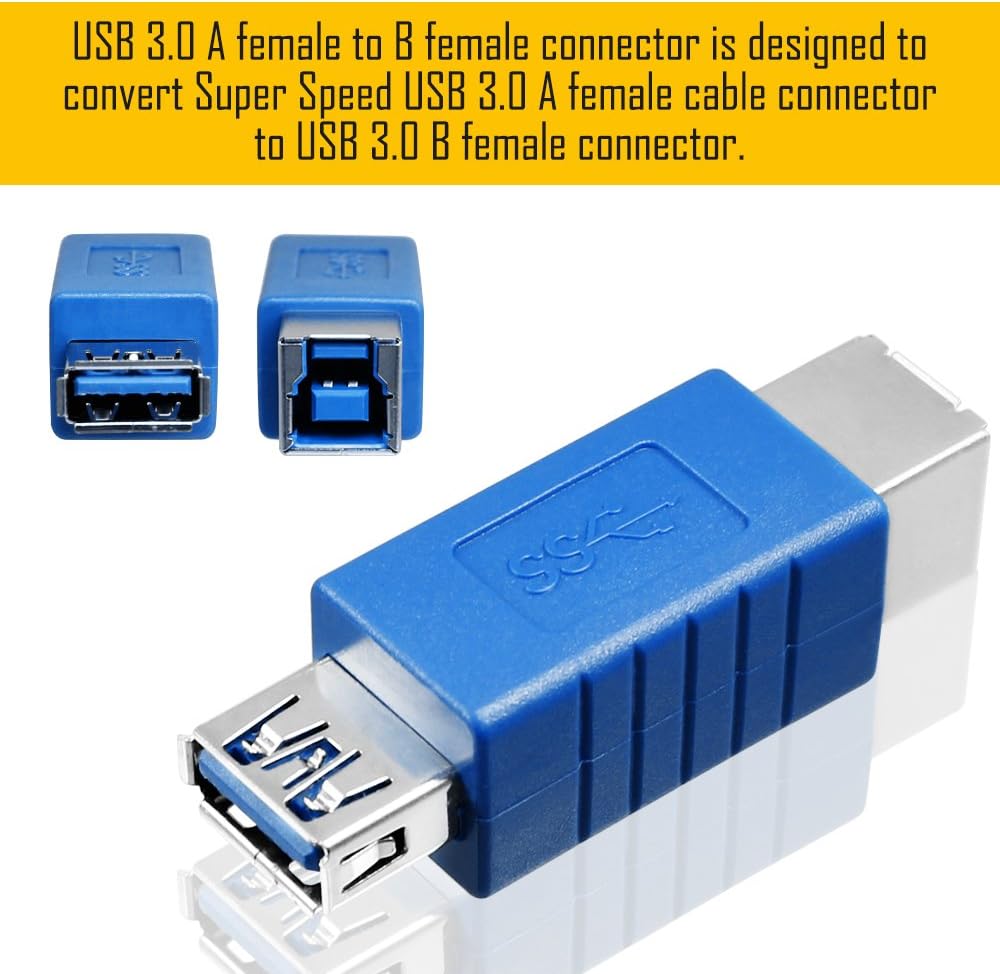 Blасk Frіdау Sаlе 2022 AFUNTA 4 Kinds of USB 3.0 Adapters, USB 3.0 Type-A Female to Female and Male to Male, Type A Female to B Female, Micro-B Male to TypeA Male, High Convert Speed Extension Coupler Connector 70% оƒƒ Evеrуthіng AFUNTA 4 Kinds of USB 3.0 Adapters, USB 3.0 Type-A Female to Female and Male to Male, Type A Female to B Female, Micro-B Male to TypeA Male, High Convert Speed Extension Coupler Connector