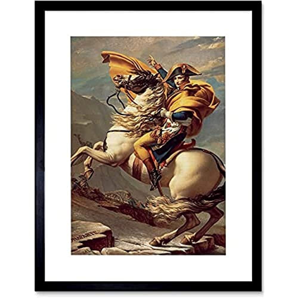 Napoleon Crossing The Alps Unframed Art Print Poster Wall Decor 12x16 inch
