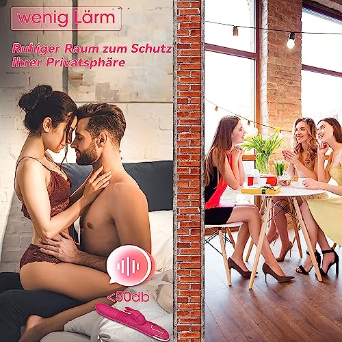 Vibrator Honeyexp mit Vibration für Frauen und Teleskopfunktion