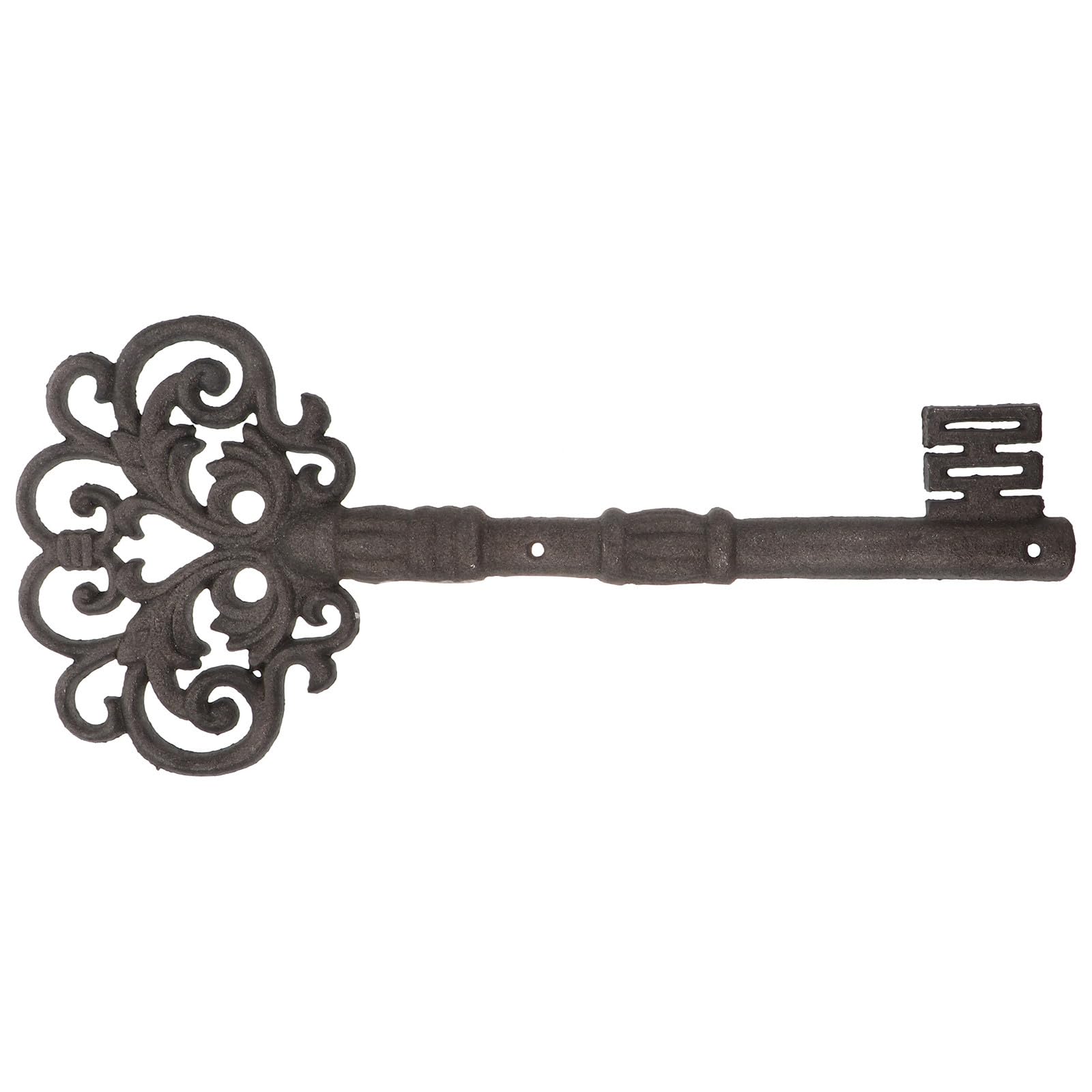 VOSAREA Llave Decorativa Retro de Hierro Fundido Adorno Vintage Oxidado para Decoración de Bodas y Hogar Accesorio Rústico para Pared Estilo Antiguo Adecuado para Eventos y Ambiente