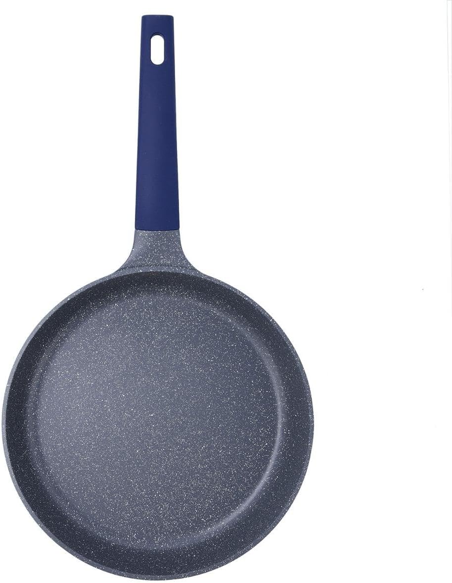 Pyrex Small Cast Aluminium Frying Pan 24cm Blue