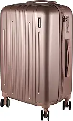 Mala Média 23Kg em ABS Com 4 Rodas 360 - AeroMalas Londres (Rose)