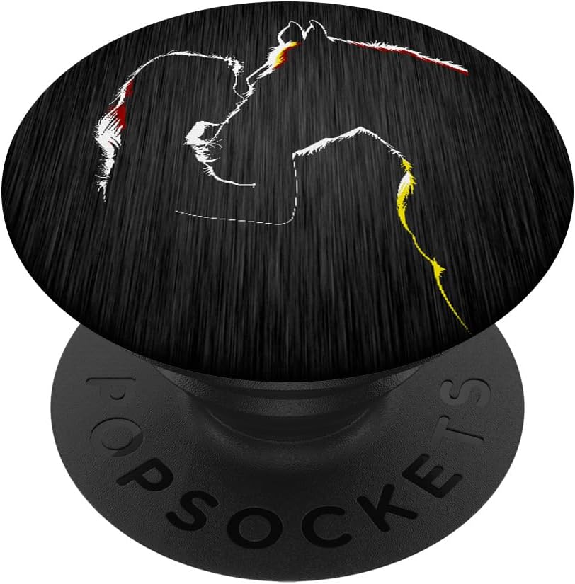 Horse Pop Socket - Horse Girl Popsocket PopSockets PopGrip: Swappable Grip for Phones & Tablets PopSockets PopWallet for MagSafe