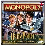Hasbro Gaming Monopoly Edición Harry Potter, juego de mesa para niños de más de 8 años, juegos de estrategia para 2-6 jugadores, niños y adultos