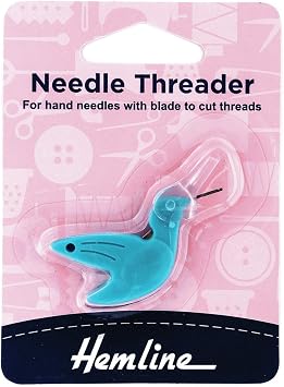 Hemline Hummingbird Needle Threader for Hand Needles