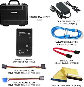 Tableau Forensic SATA/IDE Bridge TK35U Bundle with Rugged Case (TK35U+)