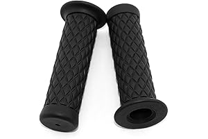 Rubber Grom Grips for Motorcycle Handlebars