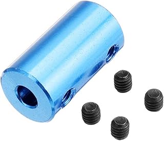 ZHENGGF-CPL Coupler 2pcs Aluminum Alloy Coupling Bore 5mm 8mm for 3D Printers Parts Rigid Shaft Coupler for Stepper Motor (Inner Diameter : 2pcs 4mm 5mm)