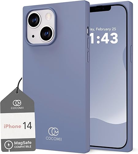 Miniatura 28 de Cocomii - Funda Rectangular Compatible con iPhone 14 Pro Max - Compatible con MagSafe, Silicona de Tacto Suave, Forro de Microfibra, Funda Magnética