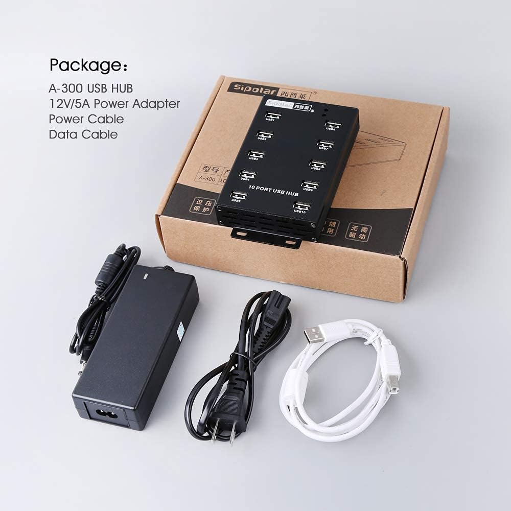 Industrial USB 2.0 Hub with 10 Ports for Mining and Zimbabwe | Ubuy