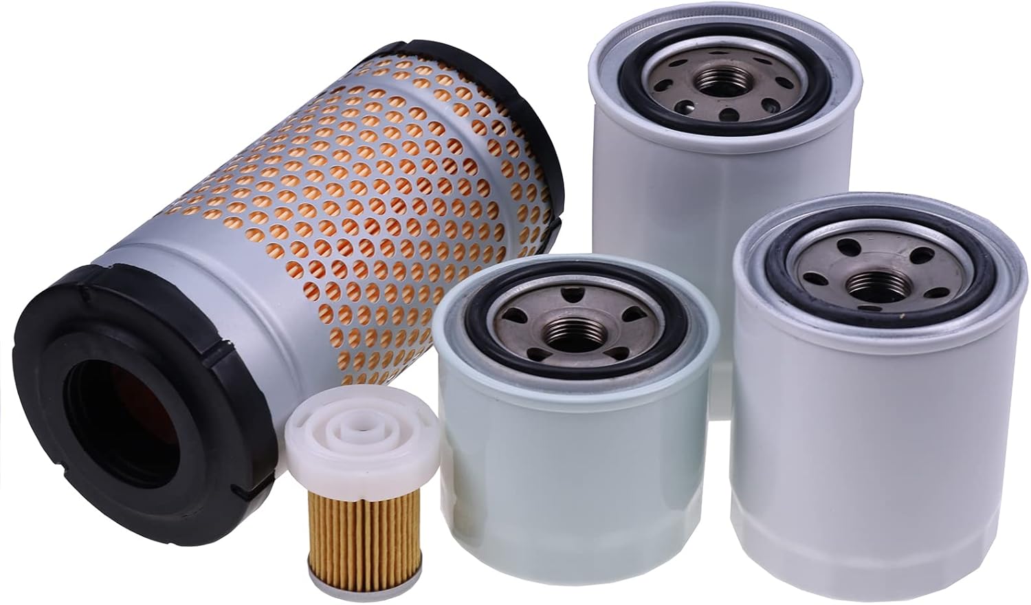 Solarhome 77700-03364 Maintenance Filter Kit HH150-32094 6C060-99410 6A320-59930 HHK72-14080 HH670-37712 Compatible with Kubota B7800 HST B2910 B2710 HSD