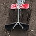 Mantis 3333 Power Tiller Plow Attachment for Gardening, Black
