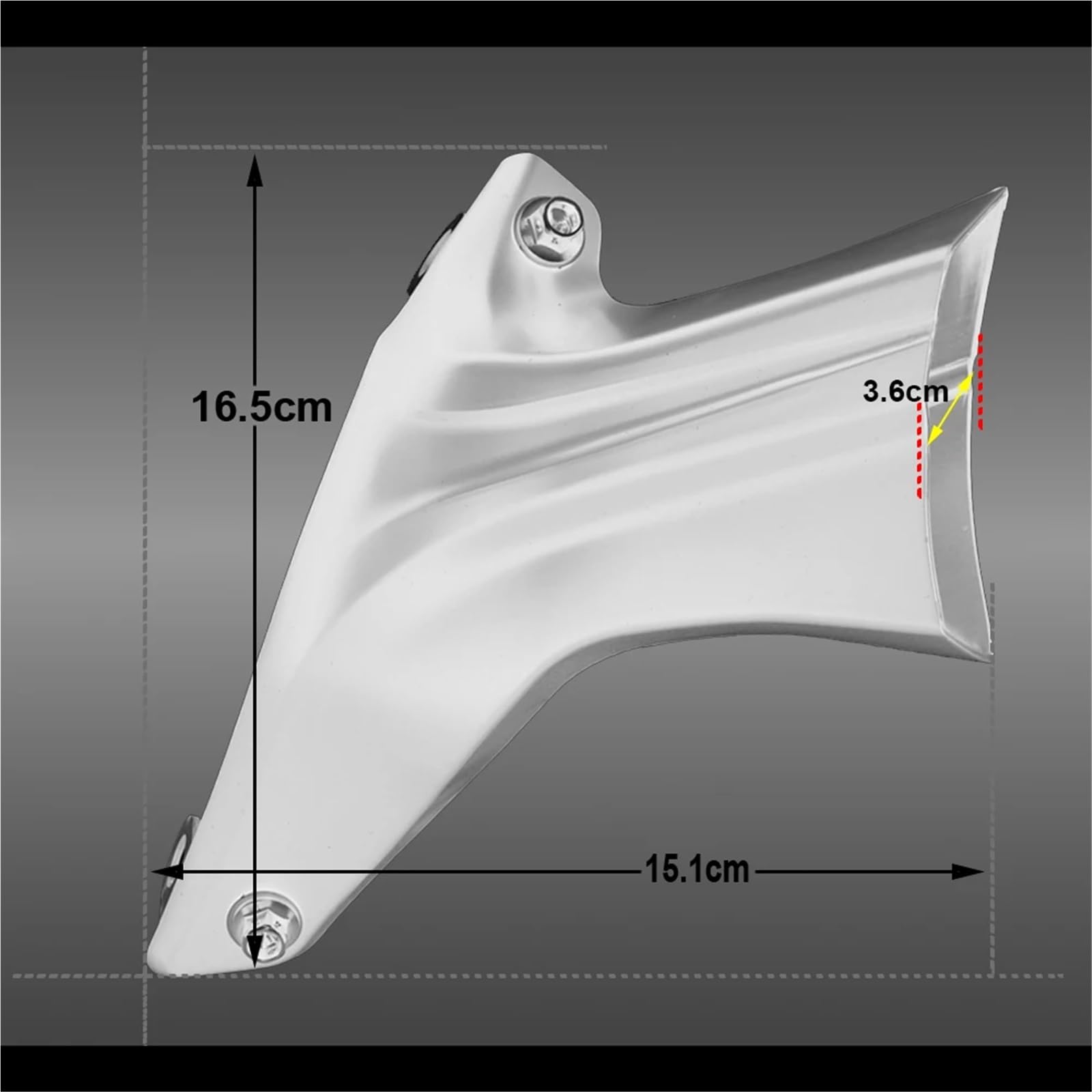 Condotti Aria Raffreddamento Pinza Adatto per Kawasaki Z750R Z900SE Z900RS Z1000 Z1000R Z H2 Z1000SX ZH2 ABS SE Cafe Pinza Freno Condotto di Raffreddamento dell'Aria(Style-3)