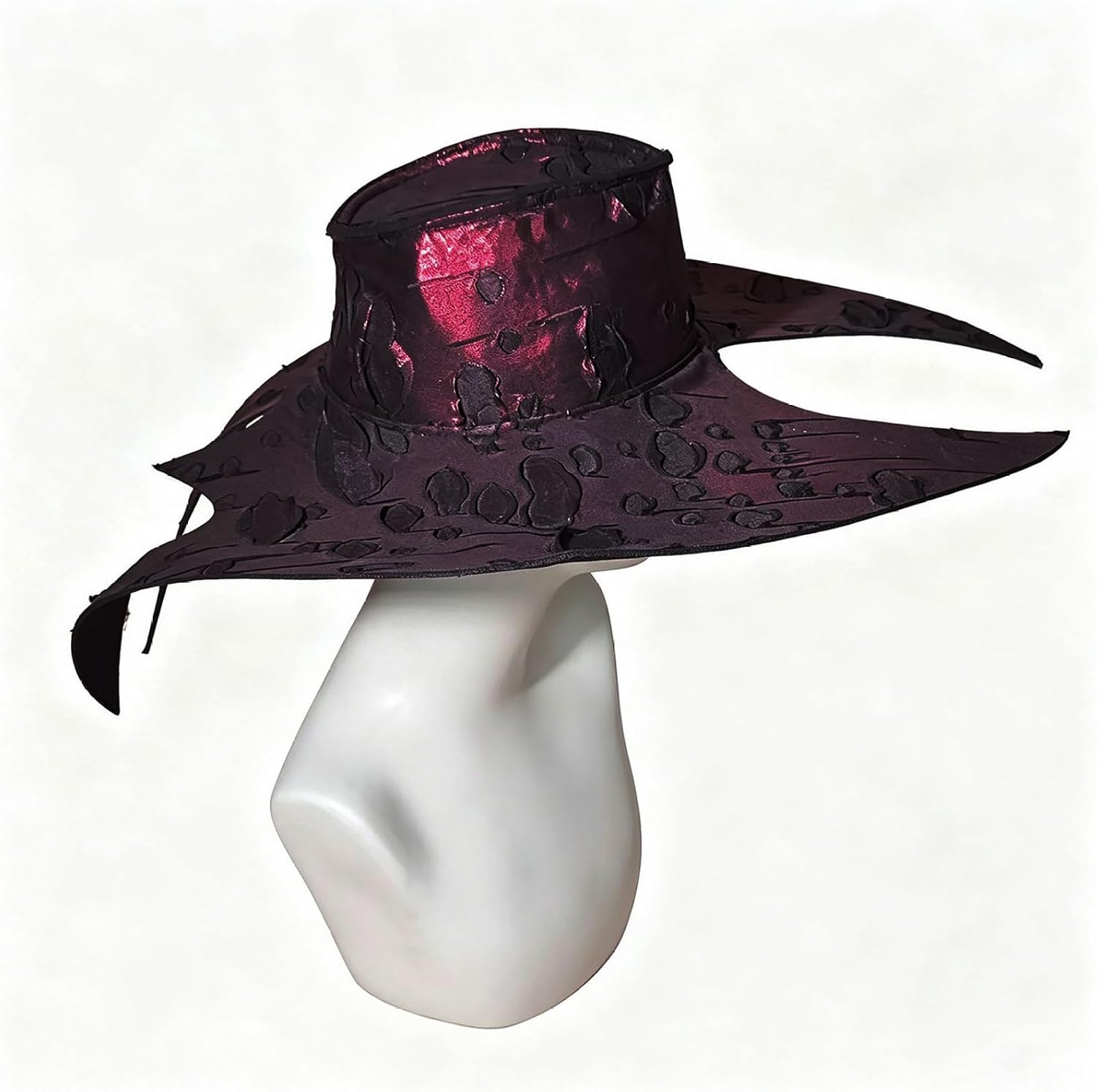 Adults Embossed Pattern Western Pirate Cowboy Cap