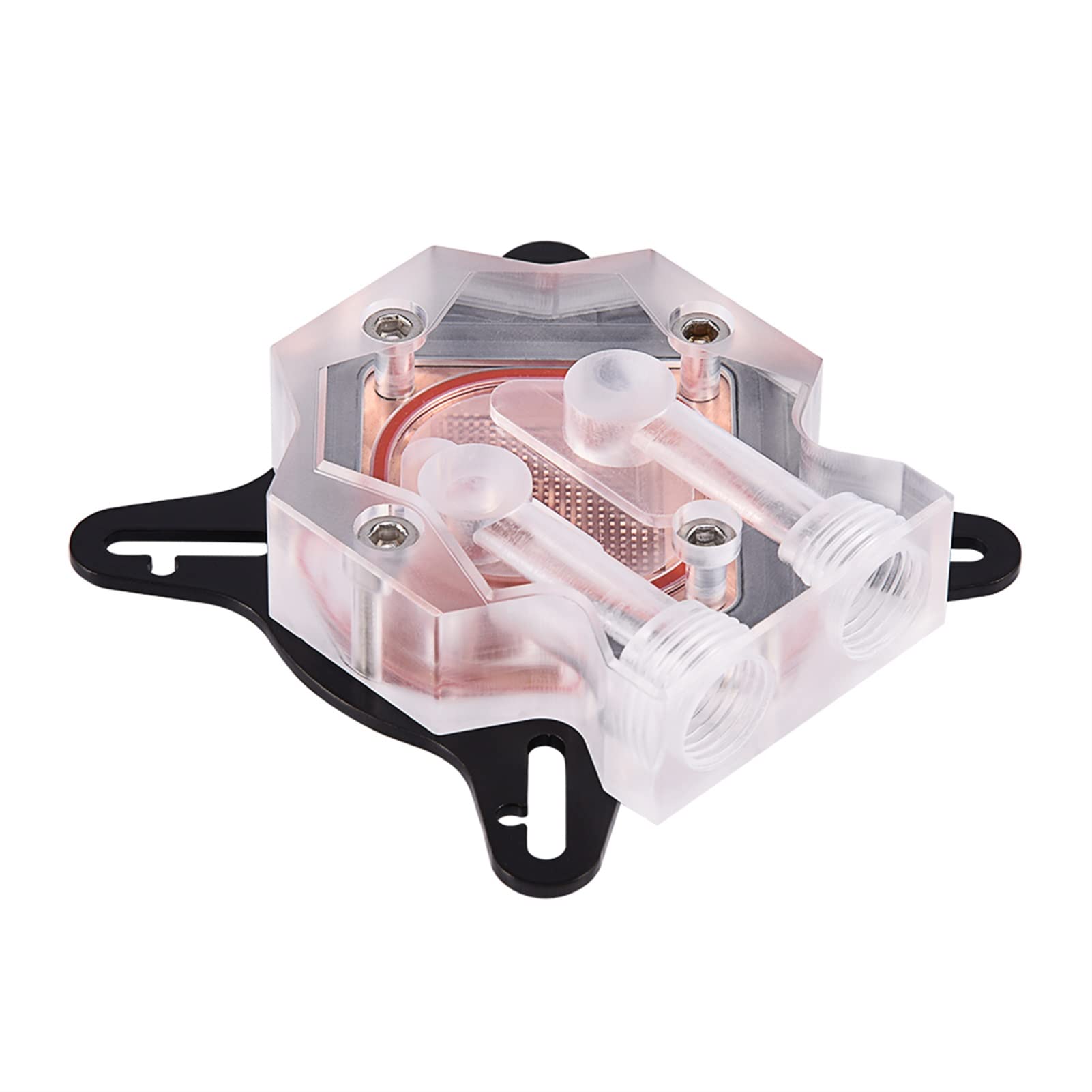 Akozon Kit de Refrigeración Líquida DIY de 240 Mm para CPU/GPU con Bomba, Depósito, Ventiladores LED y Disipador de Calor para un Rendimiento de Overclocking Mejorado