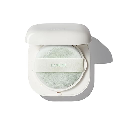 LANEIGE Neo Blurring Powder: Korean Oil-Control Compact with Pore Blurring, Smoothing Finish & Travel-Friendly, No-Spill Packaging - 7g / 0.24 oz.