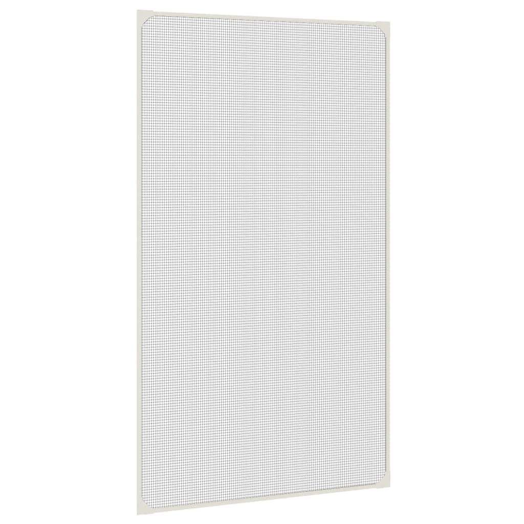 vidaXL Magnetic Insect Screen for Windows Fly Screen for Door High Density Fiberglass Bug Stop Mosquito Fly Wasp Spider White 80x140 cm