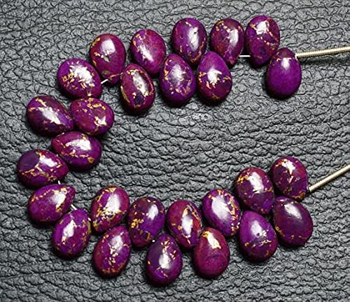 Turquoise Mojave violette 7X10mm, le cadeau idéal pour créatrice de bijoux DIY