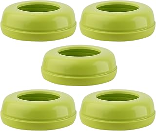 Bottles - PP, 2.36 Inches, Bottle Screw Rings, Babys Bottle Collar | Durable Lightweight Replacement Parts for Feeding, Compatible with Standard Bottles, Easy Use, Home & Travel