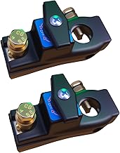 2PCS Battery Isolator Switch, 12V-24V Battery Disconnect Switch, Quick Disconnect Power Cut Off, boat battery isolator for Car, Marine, RV, ATV, Motorcycle