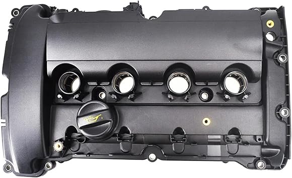 V759886280 Engine Cylinder Valve Cover with Gasket 0248.Q2 Compatible with Peugeot 207 208 308 508 3008 5008 Compatible with Citroen C4 C5 DS5 Value Lid (Color : Orange Exhaust Valve)